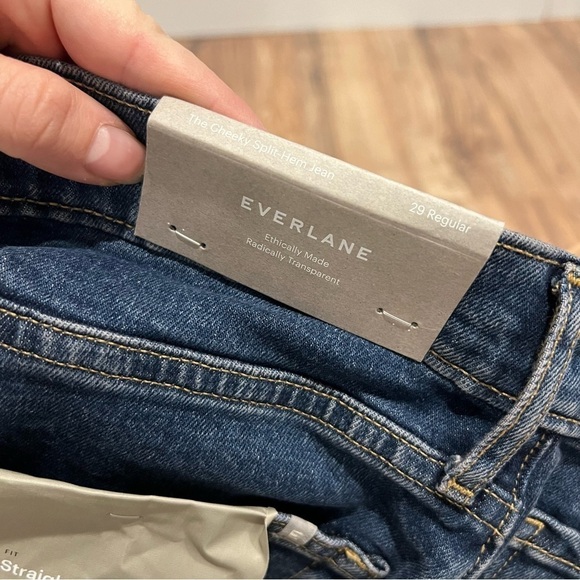NWT Everlane The Cheeky Split-Hem Jean - Picture 11 of 14